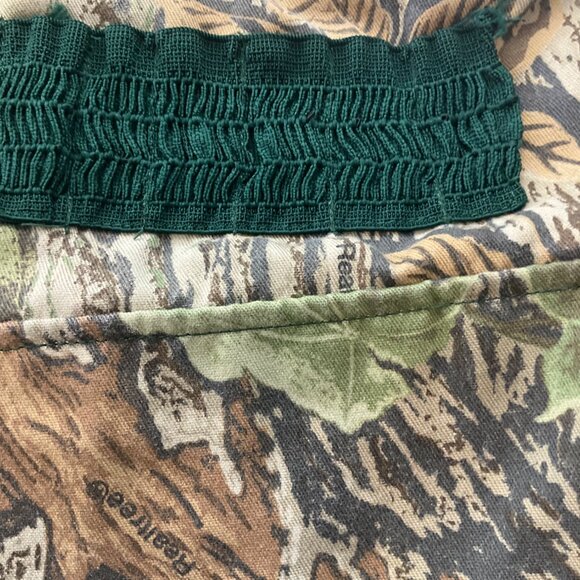 Vintage Saf T Bak Sz XL Mens Hunting Fly Fishing Vest Camo Real Tree Trapper Poc - Picture 8 of 9